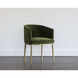 Cornella Forest Green Dining Armchair